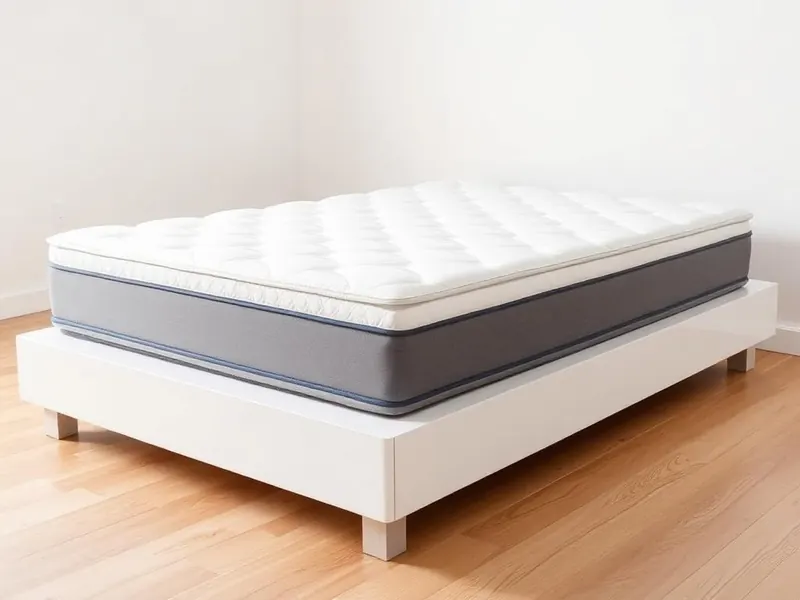 Colchão de espuma com pillow top