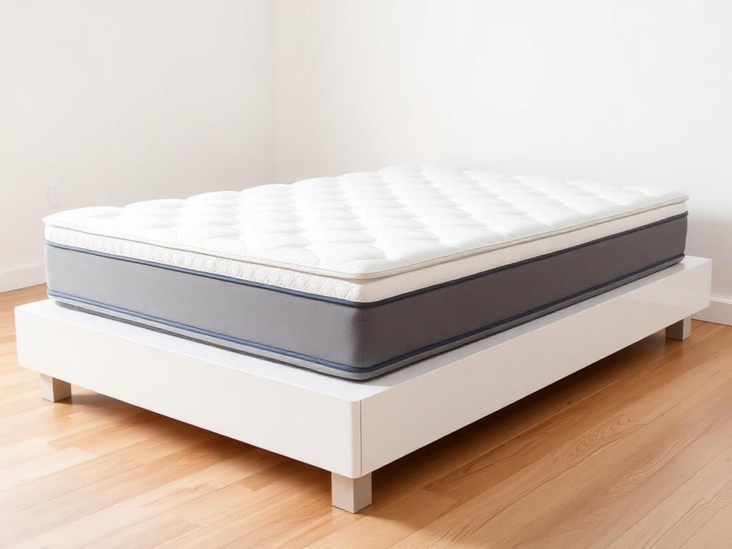 Colchão de espuma com pillow top